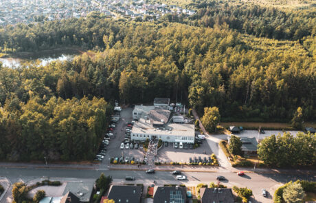 Eventlocation in Flensburg -Vogelperspektive